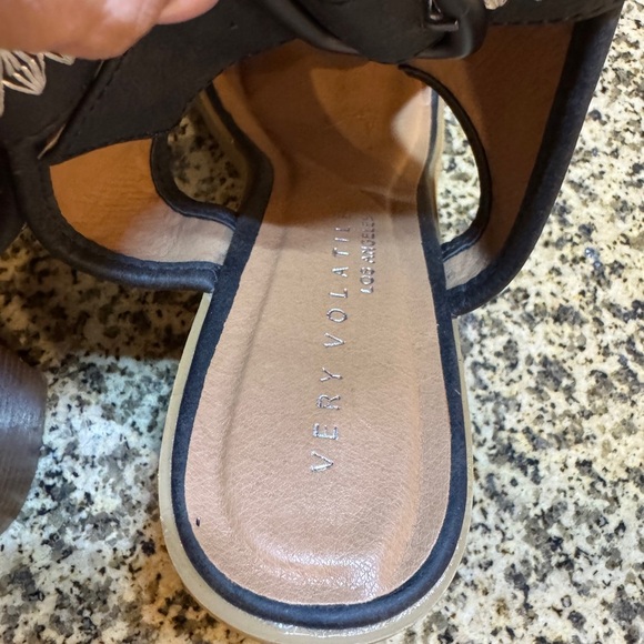 Very Volatile Black Size 9 Women's Heeled Sandals - Picture 3 of 10